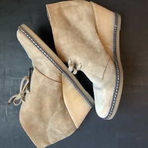 J. Crew McAllister wedge suede booties